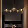 Mercer Mourine Light Dimmable Sputnik Modern Linear Chandelier